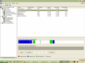 fig 5 selecting the relevant drive