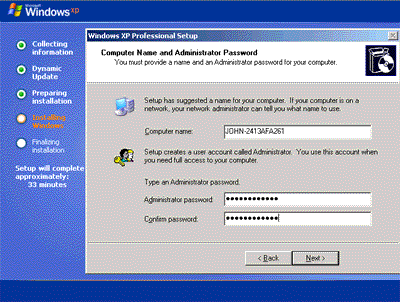 xp install 16