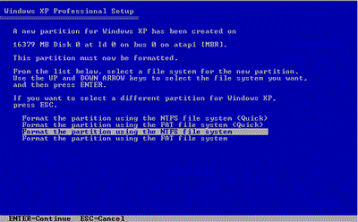 xp install 6